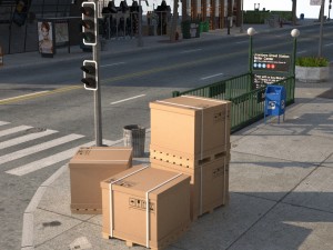 city kc8 3D Модель