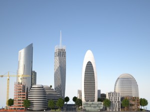 city kc8 3D Модель