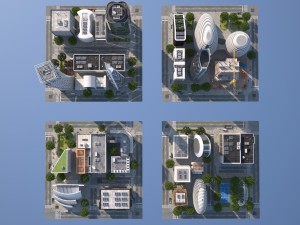 city kc8 3D Модель