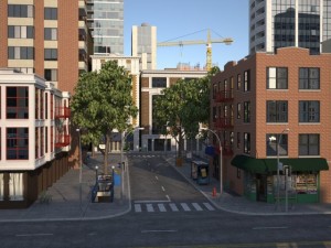 city kc1 3D 模型