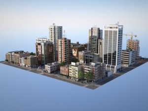 city kc1 3D 模型