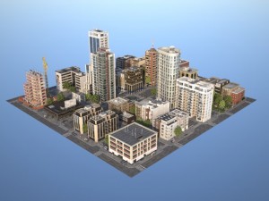 city kc1 3D 模型