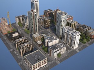 city kc1 3D 模型