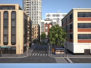 city kc1 3D 模型