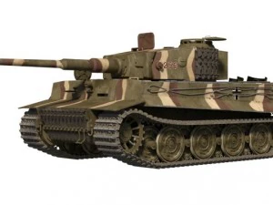 tigre 1 tanque Modelo 3D