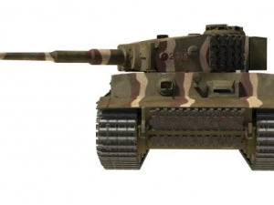 tigre 1 tanque Modelo 3D
