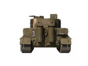 tiger 1 tank 3D Модель