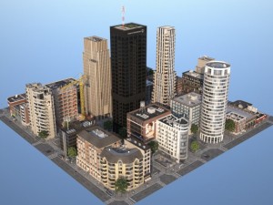city kc2 Model 3D