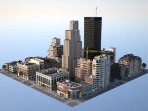 city kc2 3D Model