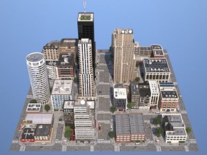 city kc2 Model 3D