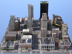 city kc2 Model 3D