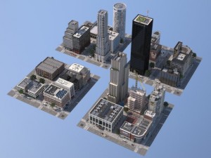 city kc2 Model 3D