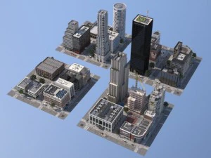 city kc2 3D Model