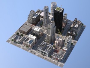city kc2 Model 3D