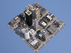 city kc2 Model 3D