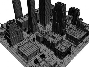 city kc2 Model 3D