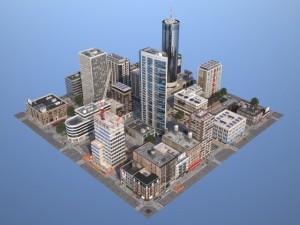 city kc3 3D Модель