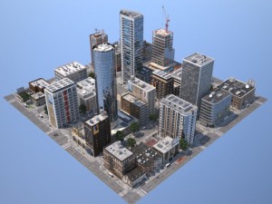 city kc3 3D Модель