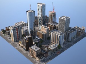 city kc3 3D Модель