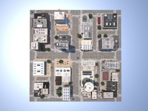 city kc3 3D Модель