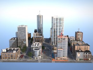 city kc3 3D Модель