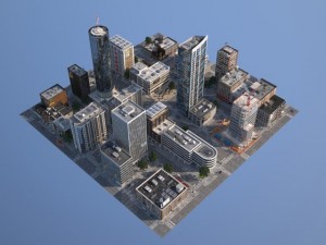 city kc3 3D Модель