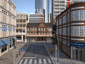 city kc3 3D Модель