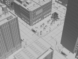 city kc3 3D Модель