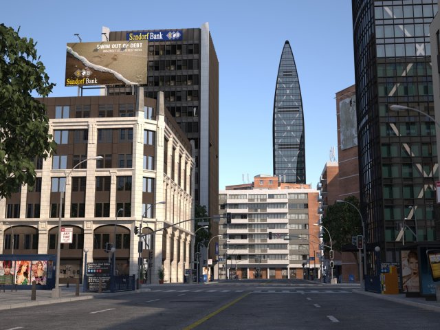 city kc4 Modelo 3D .c4d .max .obj .3ds .fbx .stl .blend 
