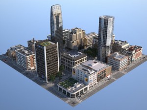 city kc4 Modelo 3D
