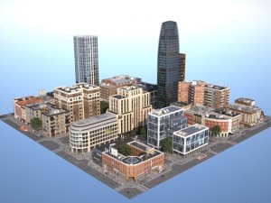 city kc4 Modelo 3D