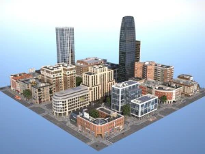 city kc4 3D Model