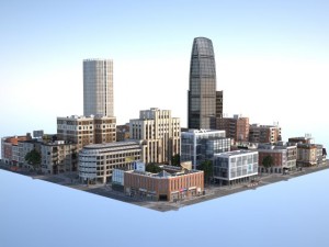 city kc4 Modelo 3D