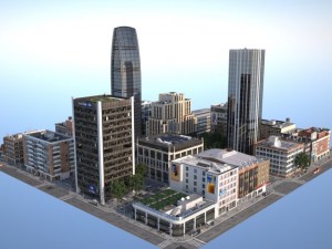 city kc4 Modelo 3D