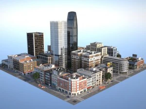 city kc4 3D Model