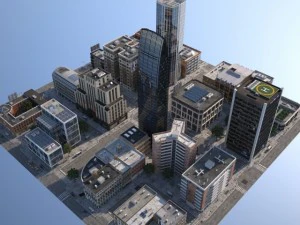 city kc4 3D Model