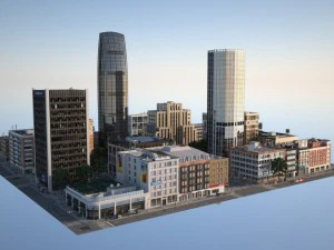 city kc4 3D Model