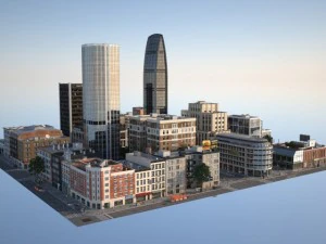 city kc4 3D Model