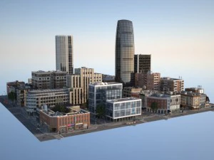 city kc4 3D Model