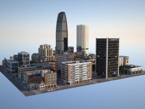 city kc4 Modelo 3D