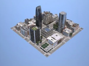 city kc4 3D Model