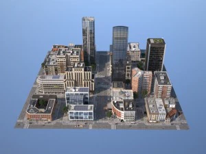 city kc4 3D Model