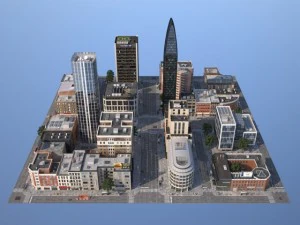 city kc4 3D Model