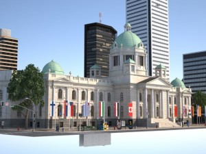 city kc5 3D मॉडल