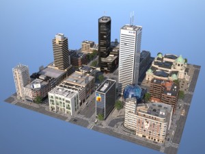 city kc5 3D मॉडल