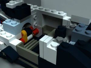 lego space shuttle  high detail 3D Model
