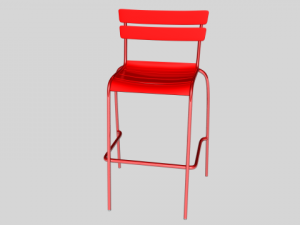 chair 3D मॉडल