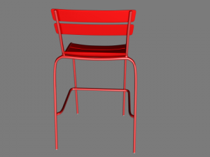chair 3D मॉडल