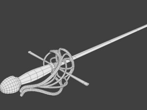 rapier Model 3D