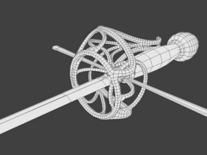 rapier Model 3D